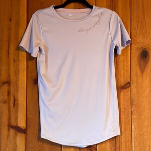 All in Motion Purple Fitted Short Sleeve T-Shirt